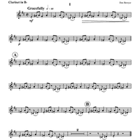 5-4-3 Miniatures - Clarinet in Bb