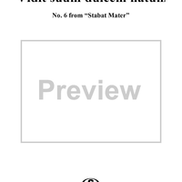 Stabat Mater, No. 6: Vidit suum dulcem natum