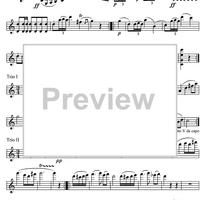 5 Minuets D89 - Violin 1