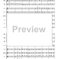Adagio and Canzona from Ode for Saint Cecilia’s Day - Score