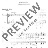Gatatumba - Choral Score