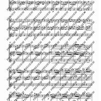 Allegro based on the sonata C major - Score and Parts