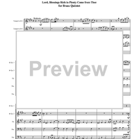Cantata No. 17 - Score