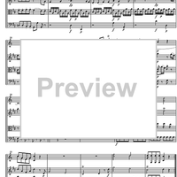 Divertimento No. 7 D Major KV205 - Score