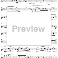 Sonata No. 1 in A-flat Major - B-flat Clarinet - Clarinet in B-flat