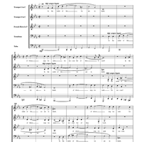 In the midst of life (2nd Funeral Sentence) - Score