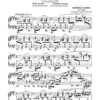 No. 18a - Étude Op. 10, No. 9 (Third Version)