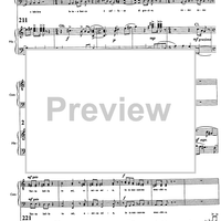 "Come un nastro di porpora..." - Piano Score