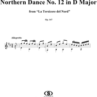 Northern Dance No. 12 in D major - From "La Tersicore del Nord" Op. 147