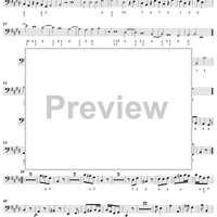 Concerto No. 6 in E Major from "6 Concerti Grossi" - From "6 Concertos in 7 Parts" - Bass