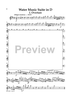 Water Music Suites - Violin 1