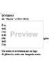 Inverno - Score