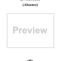 Absence (L'Absente)