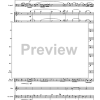 Aria - Duet from Cantata No. 78 - Score