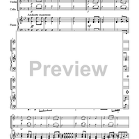 Wedding Album 1 for Piano Trio - Piano