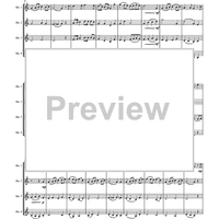 An English Folksong Suite - Score