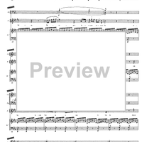 Per la Commermorazione di Antonia Canova [score] - Full Score