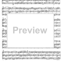 Piccola suite in stile antico - Score