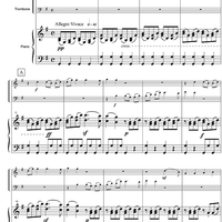 O Namenlose Freude - Score