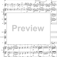 "Voi avete un cor fedele", aria, K217 - Full Score