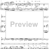 "Herr, nun lässest du deinen Diener", Aria, No. 2 from Cantata No. 83: "Erfreute Zeit im neuen Bunde" - Piano Score