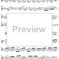 Duet No. 3 from Six Easy Duets, Op. 137 - Flute 2