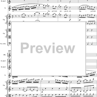 "Fra cento affanni", aria, K73c (K88) - Full Score