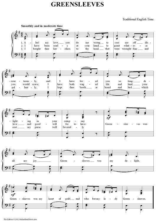 Greensleeves