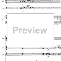 Trois Poèmes de la Renaissance - Score