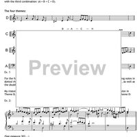 Fugue a Quattro Sogetti BWV 1080/19 - Preface