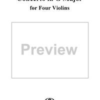 Concerto in G Major - Violin 2