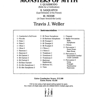 Monsters of Myth - Score Cover