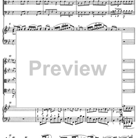 Concerto for Organ in Bb Major, Op 4, No. 2 (HMV 290) - Score
