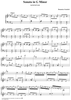 Sonata in G minor - K476/P427/L340