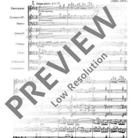 Concerto in E flat "Dumbarton Oaks" - Full Score
