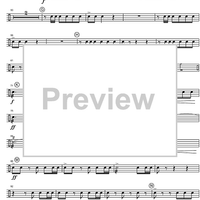 Music for the Royal Fireworks HWV 351 - Percussion 2