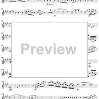 Clarinet Quintet in A Major, K581 - Violin 1