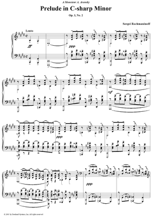 Prelude in C-sharp Minor, Op. 3, No. 2