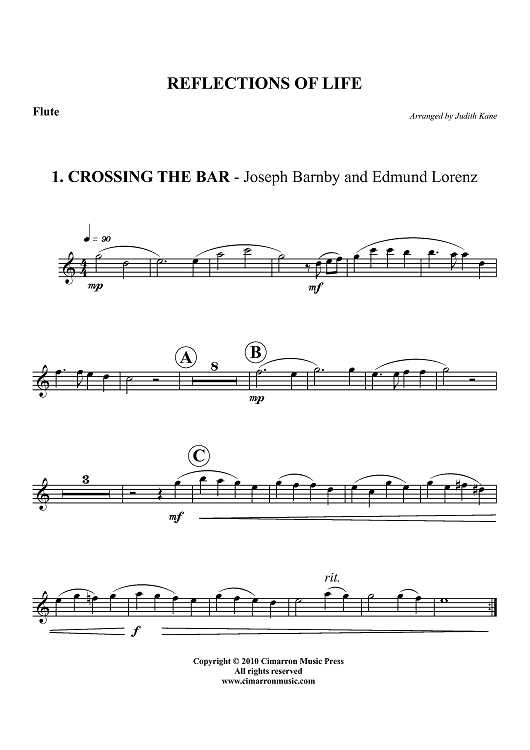 Reflections Of Life - Flute