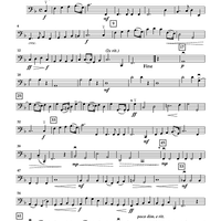 Two By Four for Cello Quartet - Cello 4