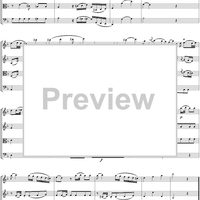 Oboe Quartet, K370, Movement 2 - Score