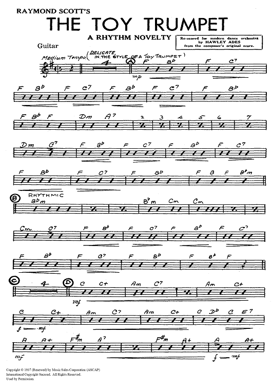 The Toy Trumpet - Guitar