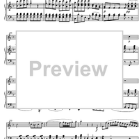 Concerto F Major Op.52 - Score