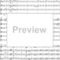Sextet in E-Flat major, Op. 71 - Full Score