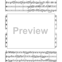 Water Music Suites - Score