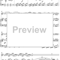 Violin Sonata in E Minor, K60 - Piano Score