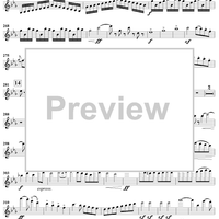 String Octet in E-flat Major, Op. 20 - Violin 1