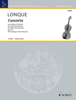 Violin Concerto - Vocal/piano Score