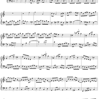 Four Duets, No. 4 in A minor, BWV 805