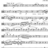 String Quintet a minor Op.91 - Viola 2